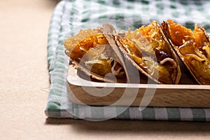 Thai Style Crispy Crepe or Kanom Buang Boran is a kind of traditional Thai dessert